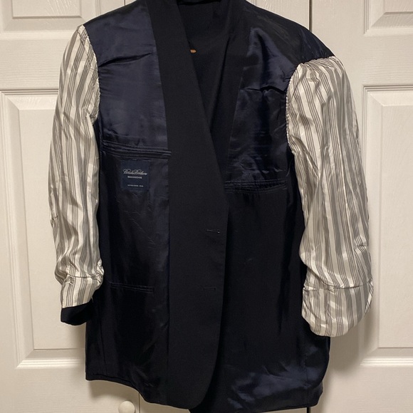 EUC Brooks Brothers Two Button Wool 44 Regular Suit Jacket Blazer - Picture 10 of 11